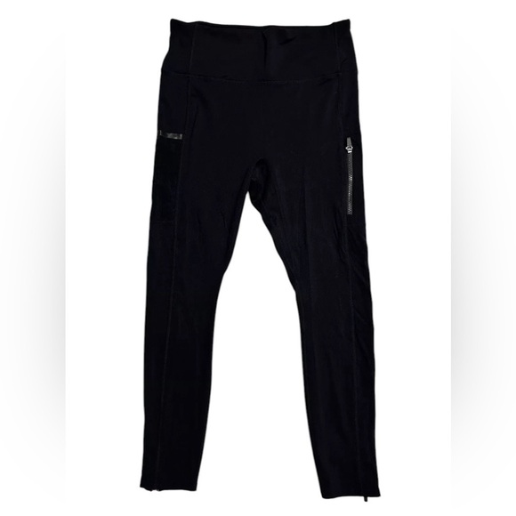 Fabletics Trinity Motion365, High Waisted Utility Leggings Zip Pocket & Ankles M - Picture 1 of 9